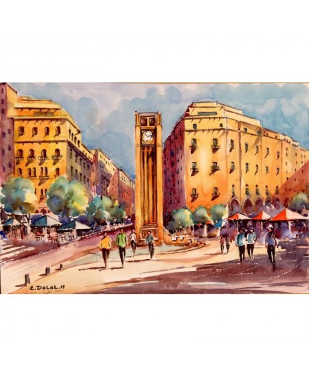 Painting ( Nejmeh Square in...